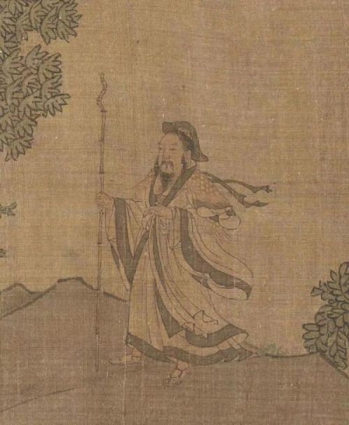 李公麟（传）《渊明隐归图卷》局部 美国弗利尔博物馆藏