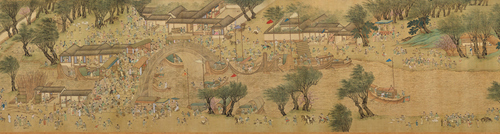 辽宁省博物馆藏仇英款《清明上河图》